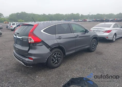 2016 Honda Cr-V Ex из США, поврежденный, VIN 2HKRM4H59GH618823